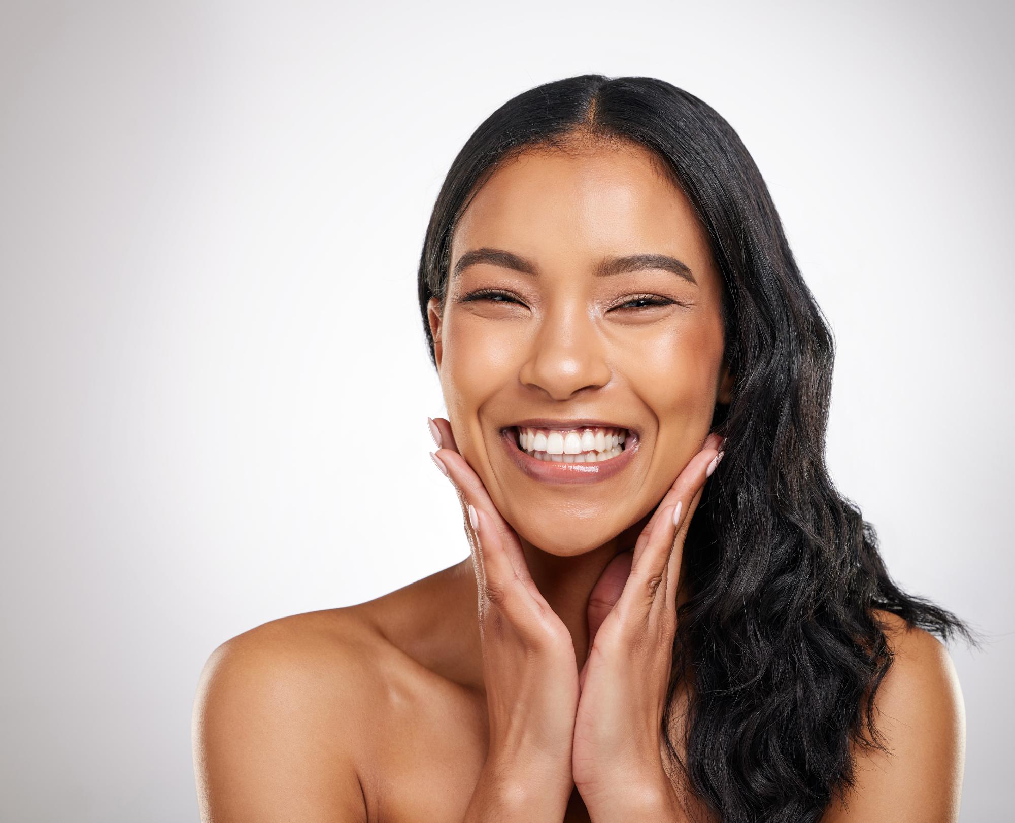 Woman Smiling Portrait 1372847234