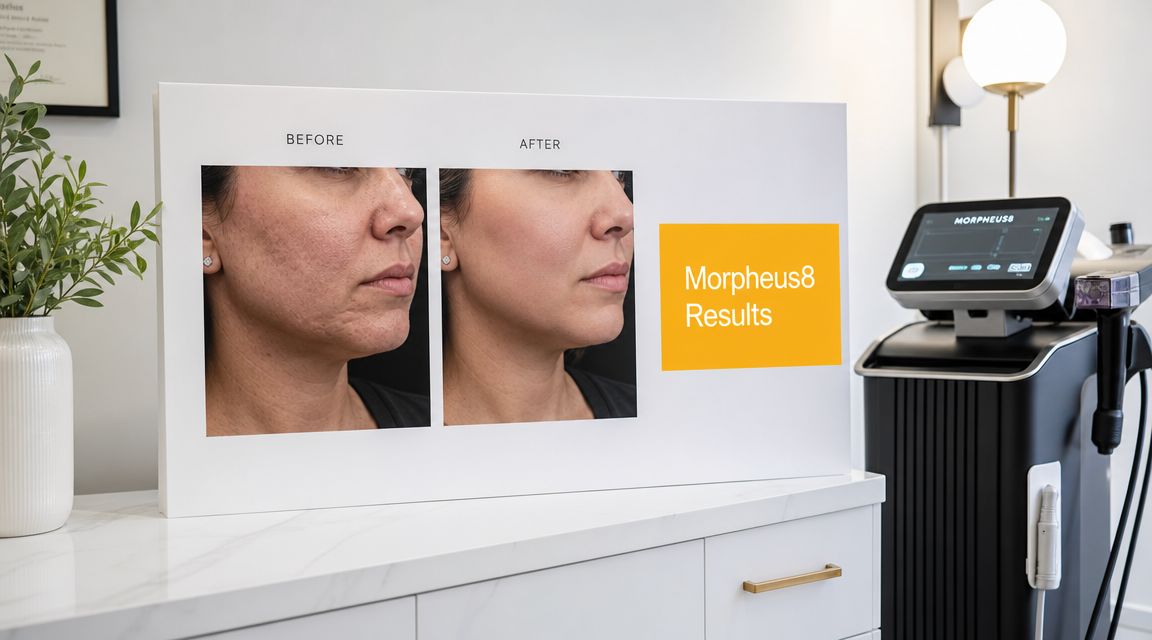 morpheus8 before and after skin results