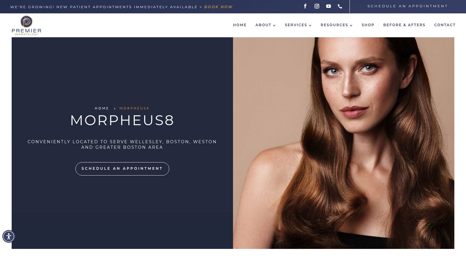 Premier Dermatology (Wellesley, MA) &ndash; Morpheus8 Gallery