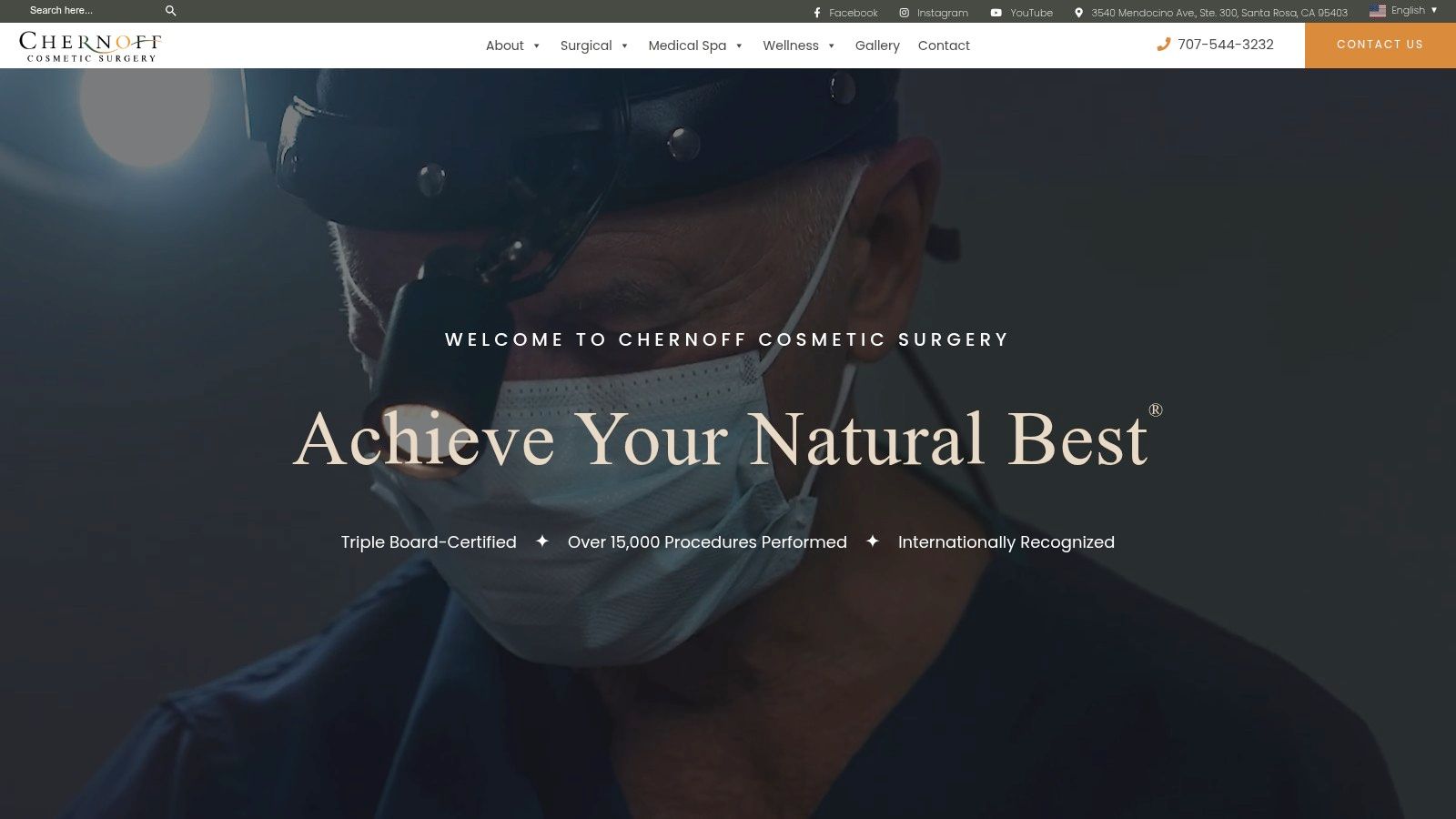 Screenshot from https://chernoffcosmeticsurgery.com