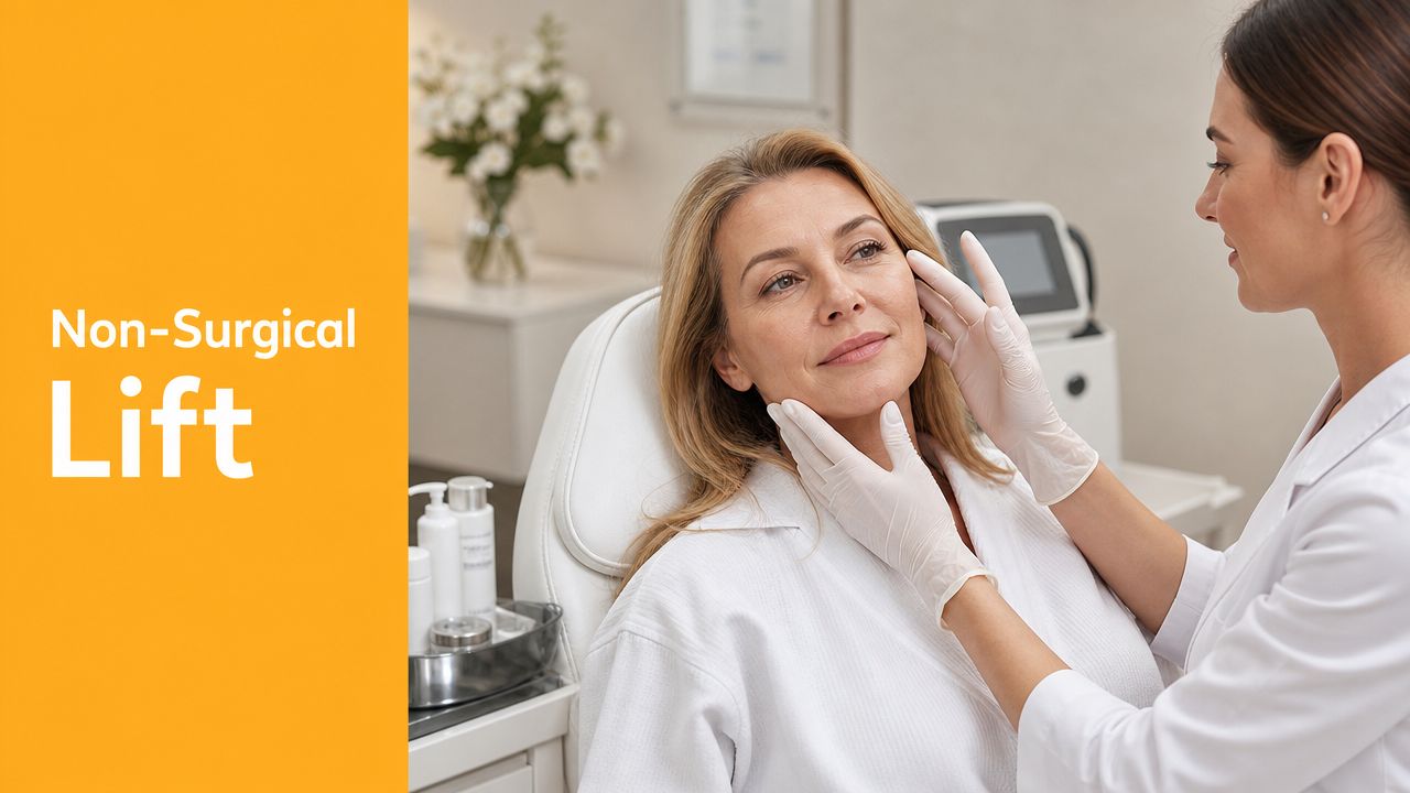 non surgical face lift aesthetic consultation