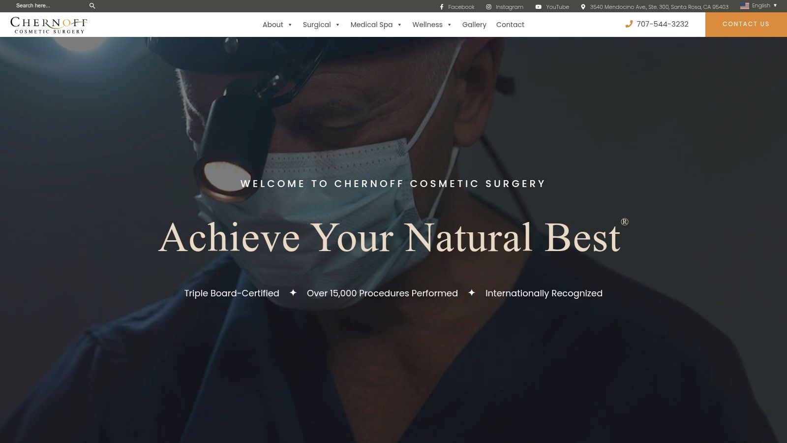 Screenshot from https://chernoffcosmeticsurgery.com